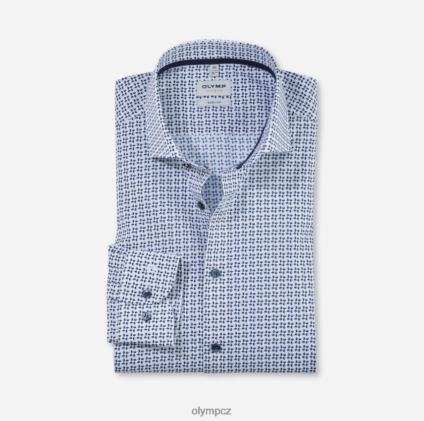 oblečení OLYMP body pět úrovně, obchodní košile, královský kent, taupe PN4446668