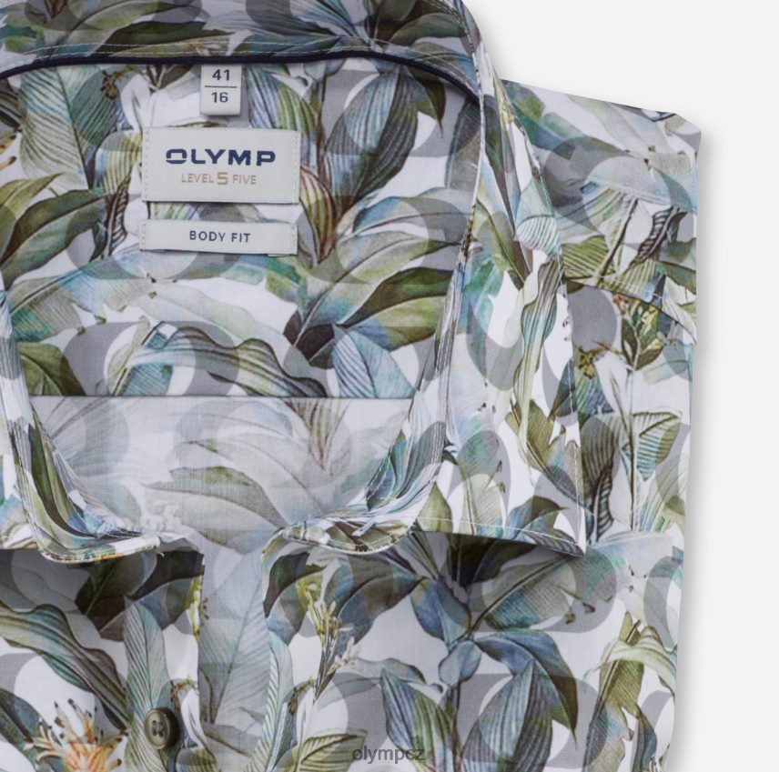 oblečení OLYMP body pět úrovně, obchodní košile, new york kent, mosaz PN4446745