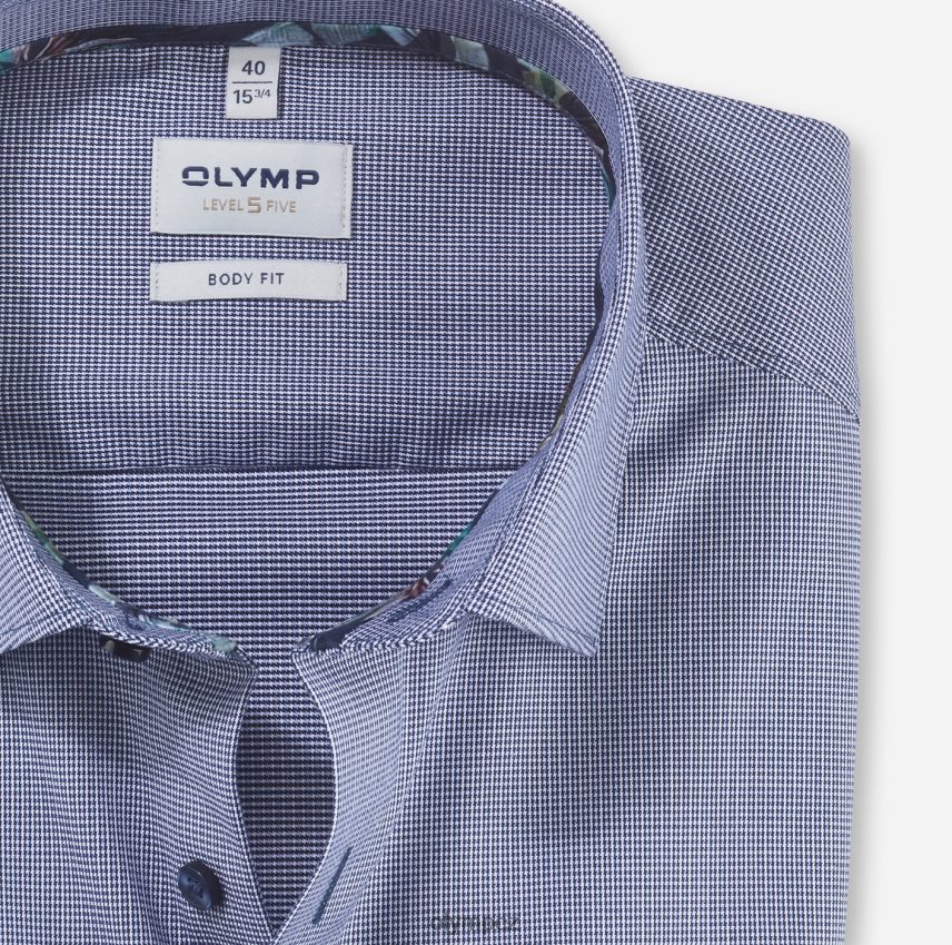 oblečení OLYMP body pět úrovně, obchodní košile, new york kent, námořník PN4446777