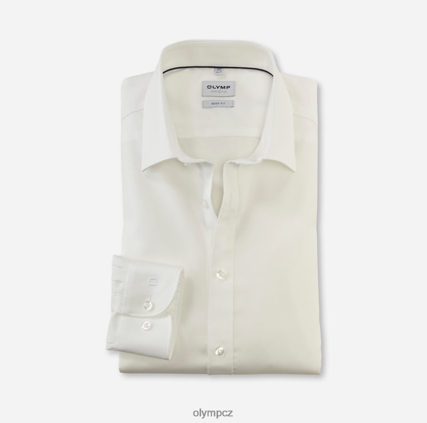 oblečení OLYMP body pět úrovně, obchodní košile, new york kent, světle béžová PN4446582