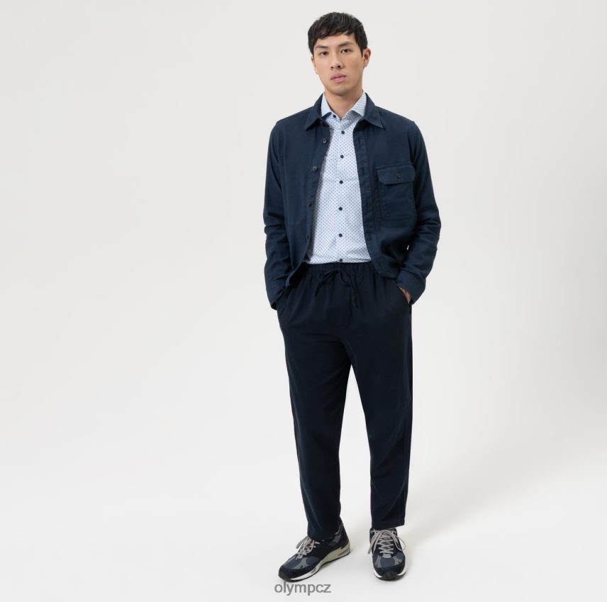 oblečení OLYMP úroveň pět 24/sedm body fit, business shirt, kent, bleu PN4446467