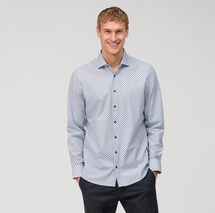oblečení OLYMP úroveň pět 24/sedm body fit, business shirt, kent, bleu PN4446558