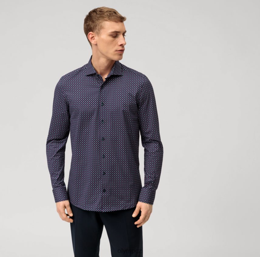 oblečení OLYMP úroveň pět 24/sedm body fit, business shirt, kent, pink PN4446642