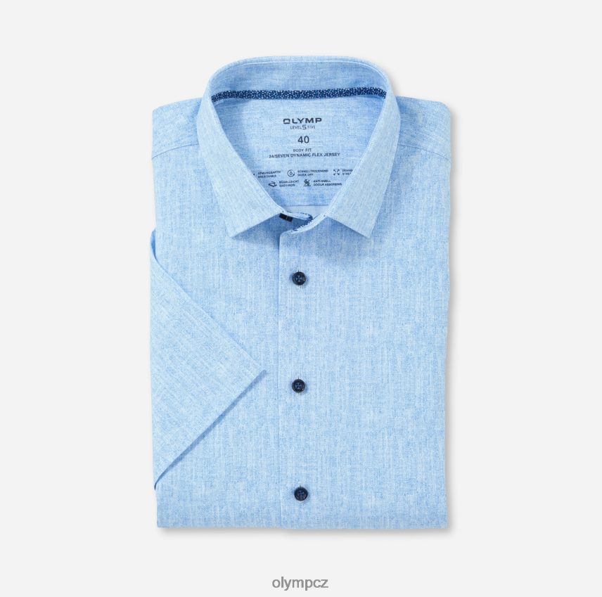 oblečení OLYMP úroveň pět 24/sedm body fit, business shirt, moderní kent, royal PN4446501