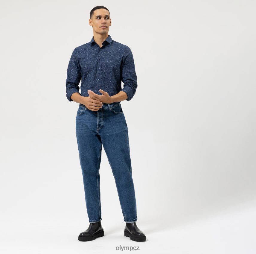 oblečení OLYMP úroveň pět 24/sedm body fit, business trička, moderní kent, limetka PN4446420