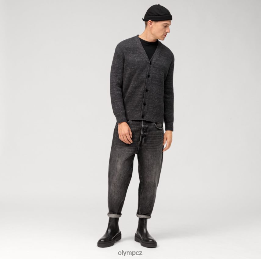 oblečení OLYMP ležérní pletený cardigan, antracit PN44461932