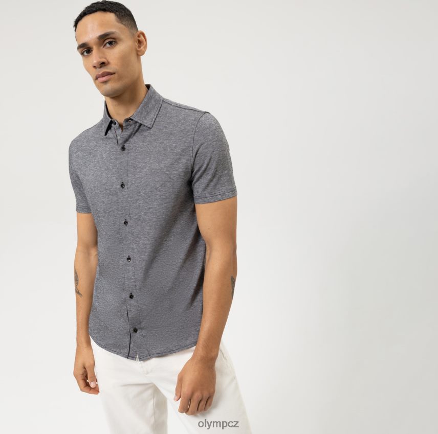 oblečení OLYMP ležérní tělový střih úrovně 5, polo, černá PN44462081