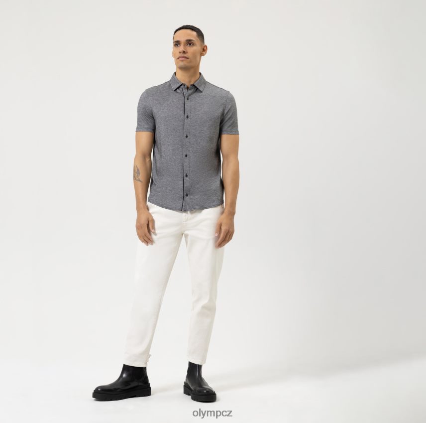 oblečení OLYMP ležérní tělový střih úrovně 5, polo, černá PN44462081