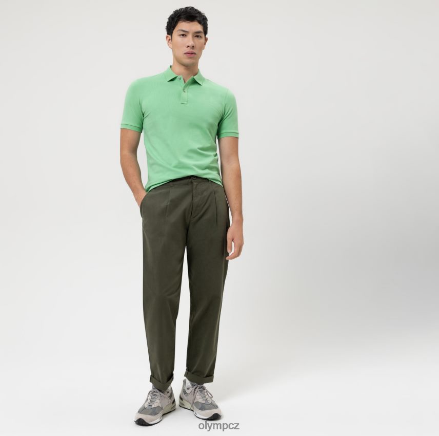 oblečení OLYMP ležérní tělový střih úrovně 5, polo, křišťálově zelená PN44462096