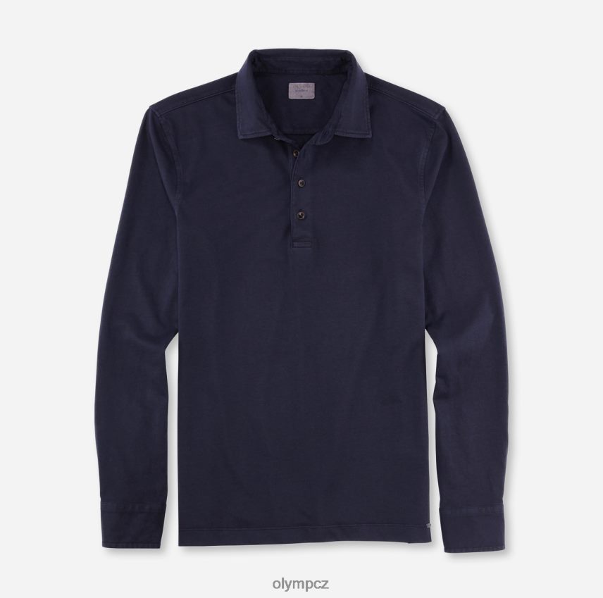 oblečení OLYMP úroveň 5 ležérní tělový střih, polo, námořní PN44462142