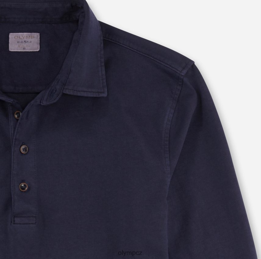 oblečení OLYMP úroveň 5 ležérní tělový střih, polo, námořní PN44462142