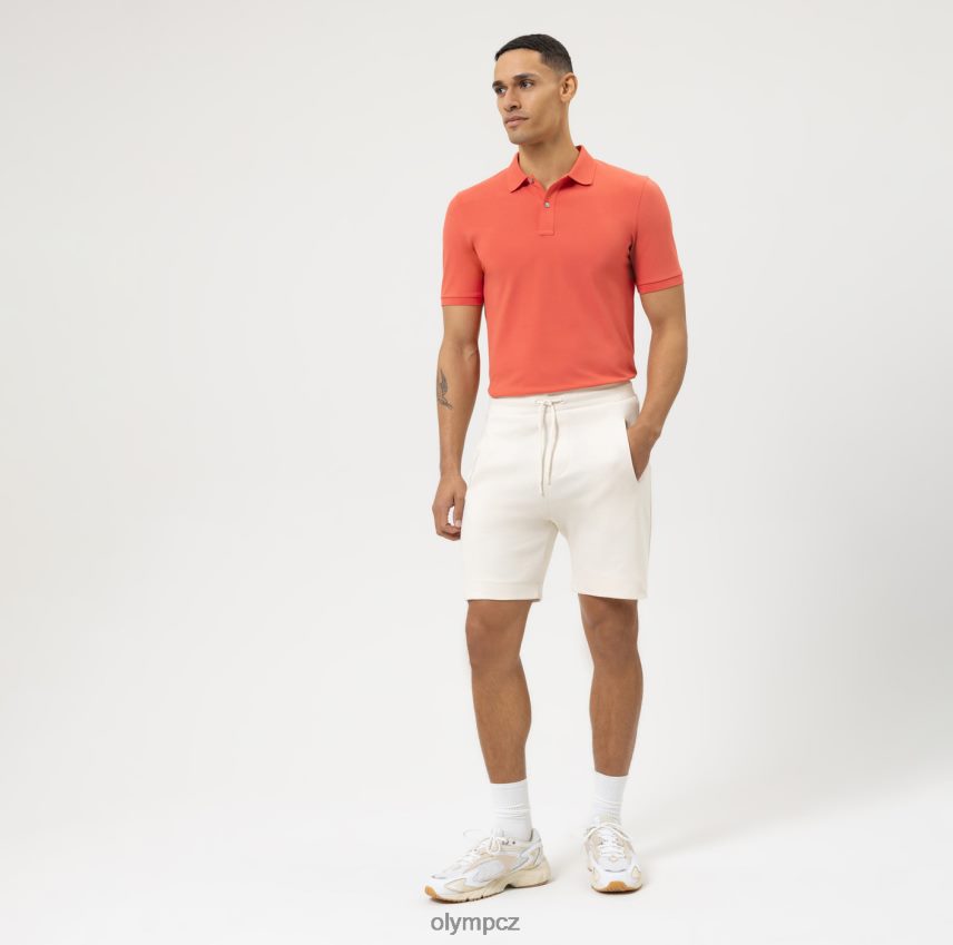 oblečení OLYMP úroveň 5 ležérní tělový střih, polo, sienna PN44462083