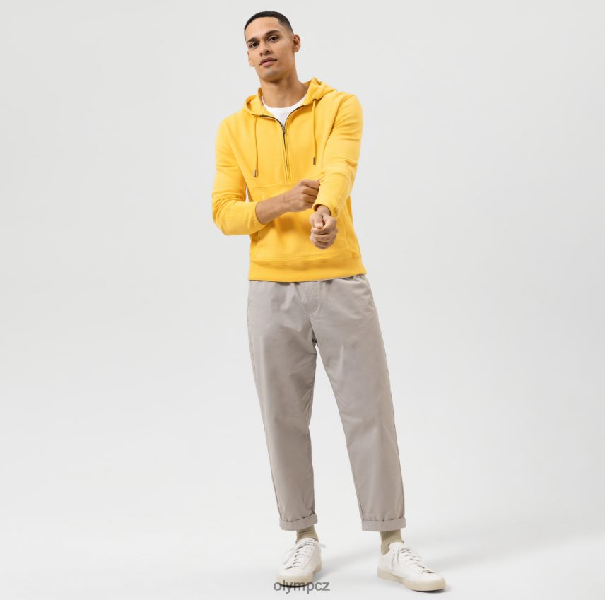 oblečení OLYMP teplákový moderní střih, mikina, žlutá PN44461907