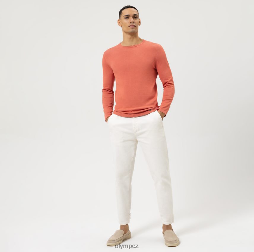 oblečení OLYMP ležérní pletený svetr, červený PN44461835