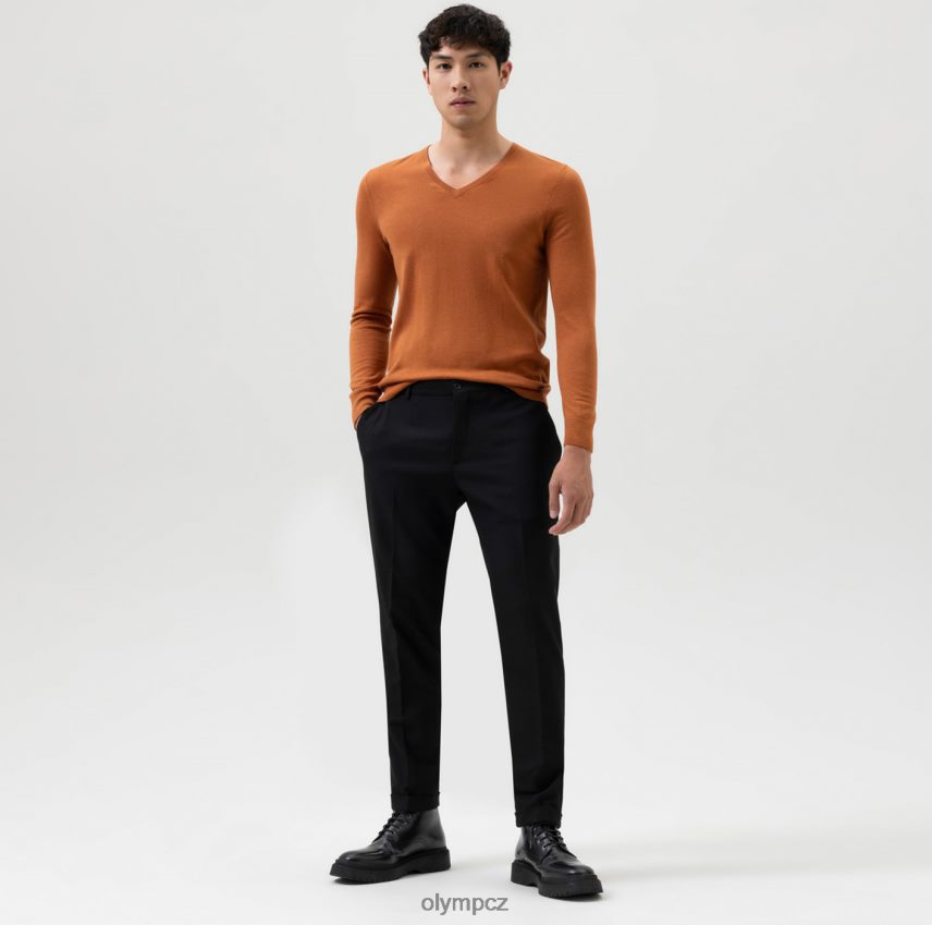 oblečení OLYMP ležérní pletený svetr, mango PN44461865