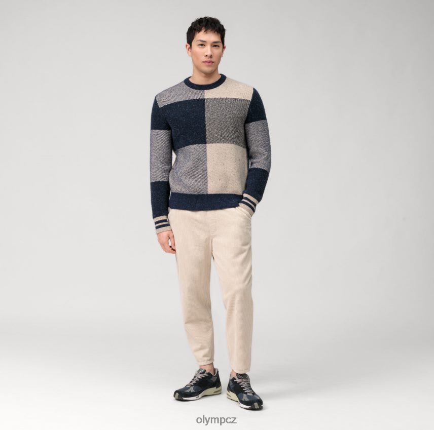 oblečení OLYMP ležérní pletený svetr, námořní PN44461768