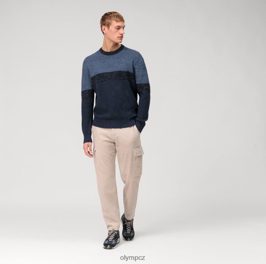 oblečení OLYMP ležérní pletený svetr, námořní PN44461784