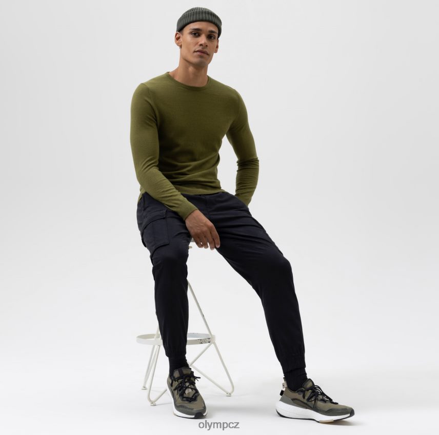 oblečení OLYMP ležérní pletený svetr, olivový PN44461876