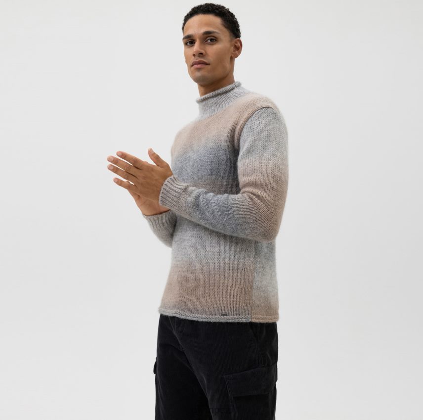 oblečení OLYMP pletenina úrovně 5 body fit, pulovrový stojáček, šedá PN44461848