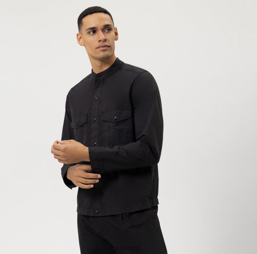 oblečení OLYMP 5. úroveň smart casual overshirt, casual košile, černá PN44461965