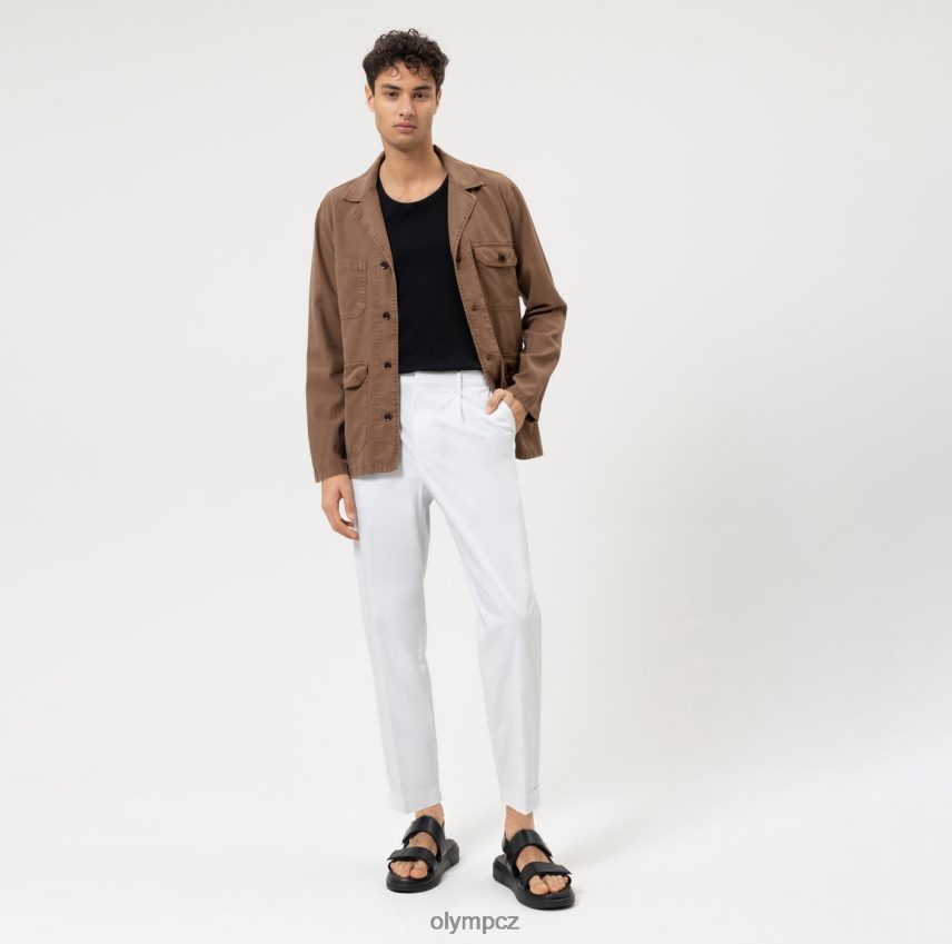 oblečení OLYMP 5. úroveň smart casual overshirt, casual shirt, brown PN44461961