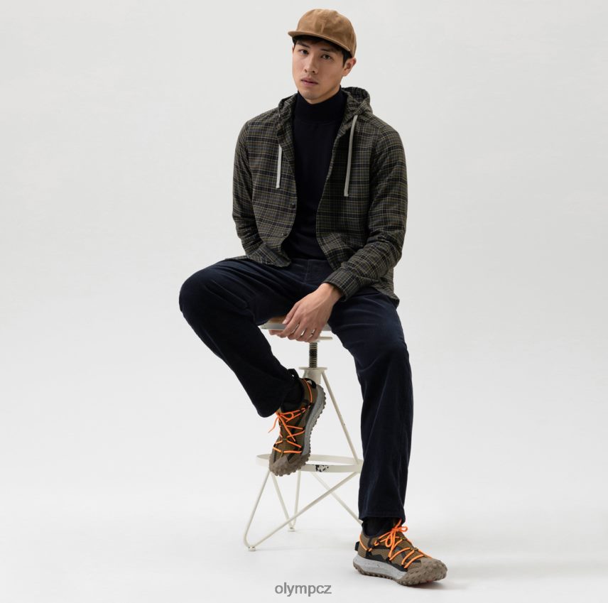 oblečení OLYMP 5. úroveň smart casual overshirt, casual shirt, hood, olive PN44461979