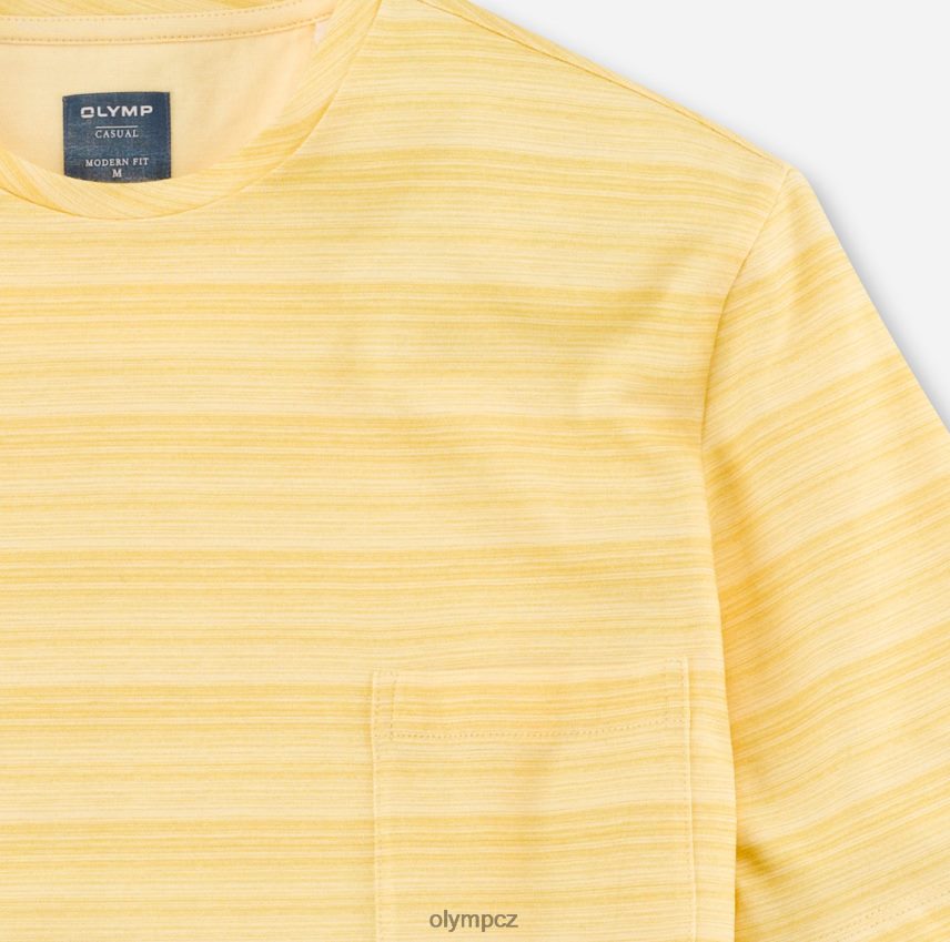 oblečení OLYMP ležérní moderní střih, tričko, kukuřice PN44462062