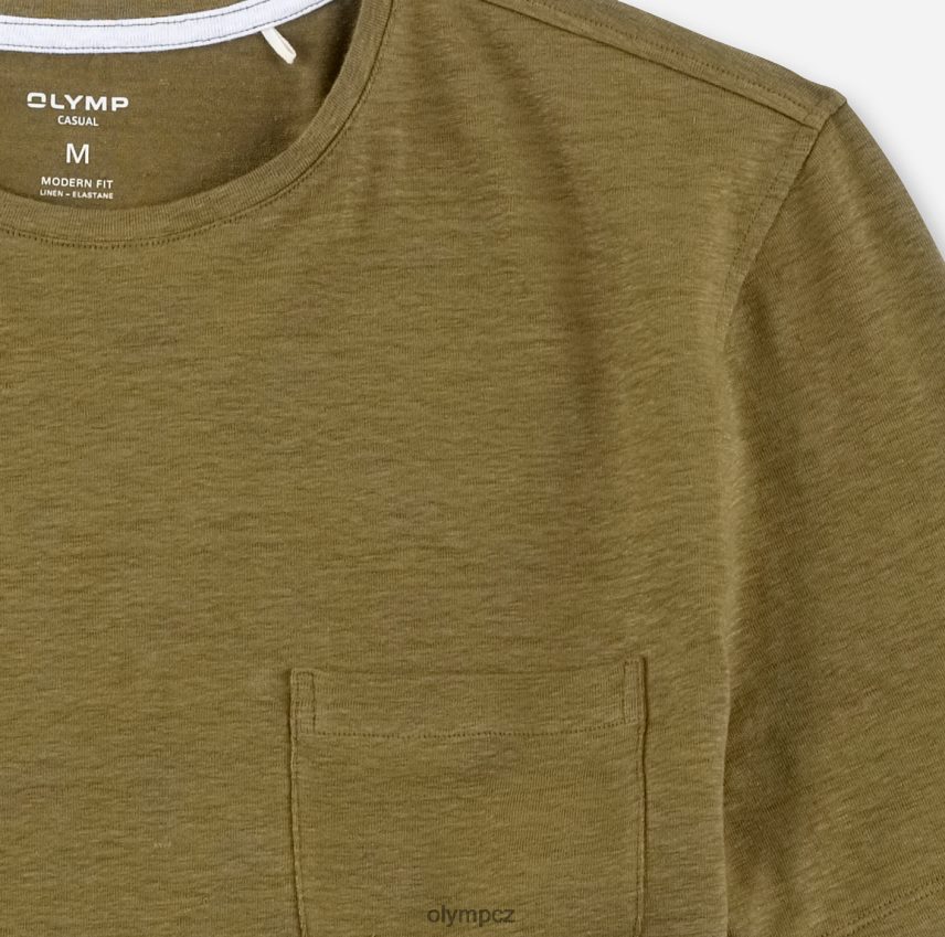 oblečení OLYMP ležérní moderní střih, tričko, nugát PN44462049