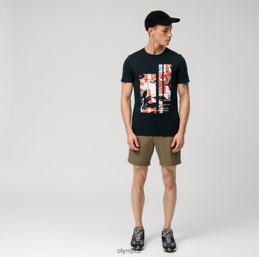 oblečení OLYMP ležérní tělový střih úrovně pět, tričko, námořník PN44461993