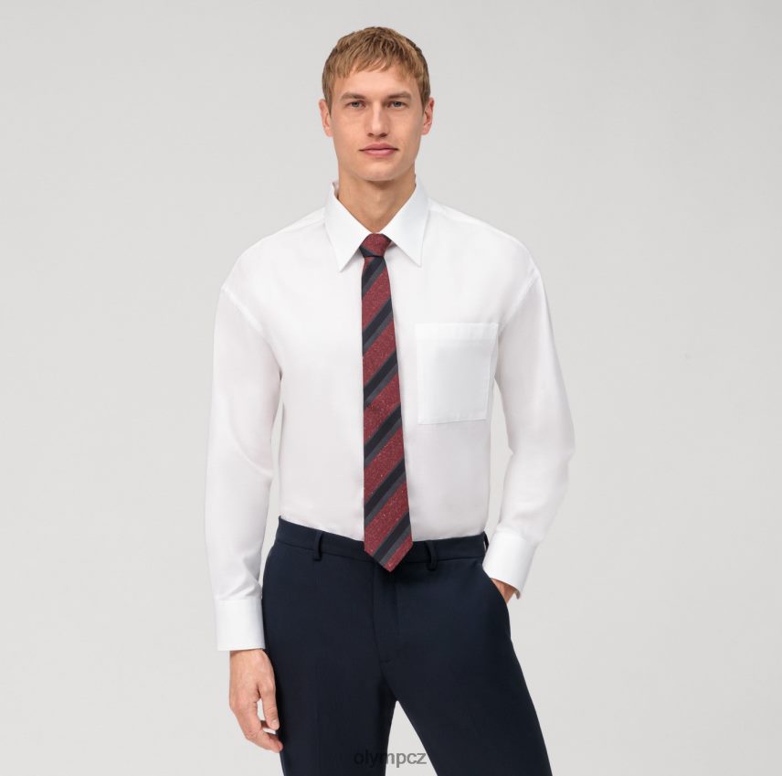 Příslušenství OLYMP kravata pravidelná 7 cm, červená PN44462361