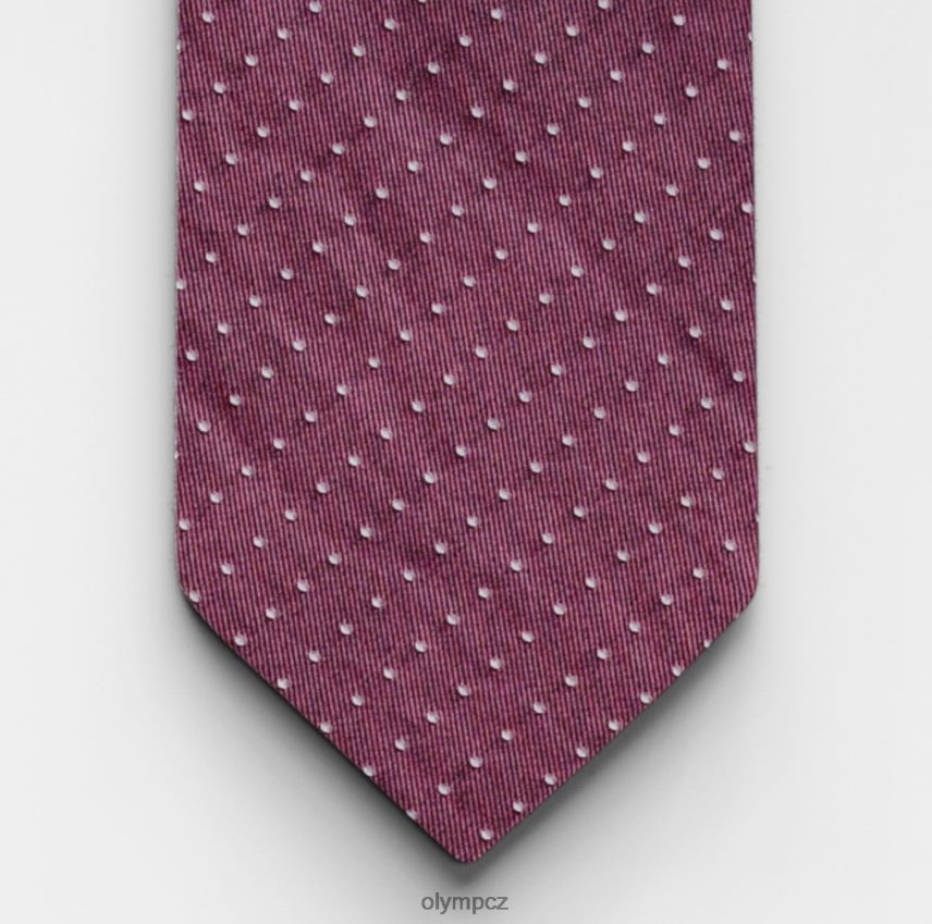 Příslušenství OLYMP kravata slim 6,5 cm, palisandr PN44462454
